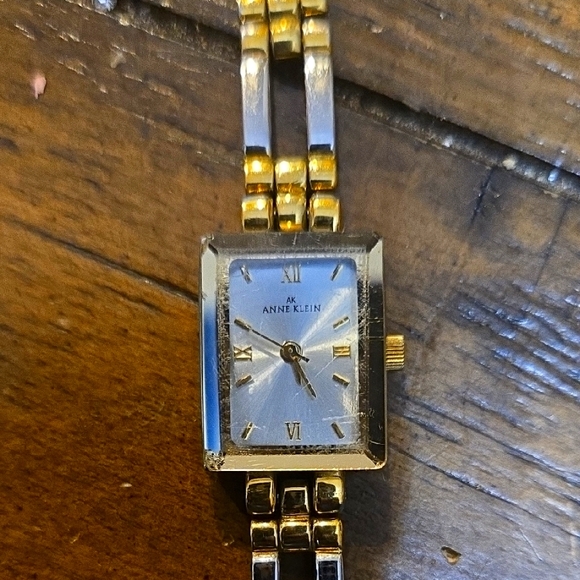 Anne Klein Two-Tone Gold and Silver Watch - Picture 1 of 4